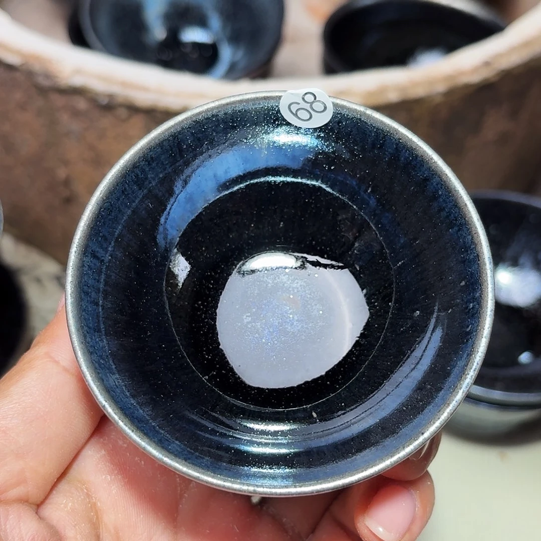 茶盏义兴龙窑建盏68微瑕