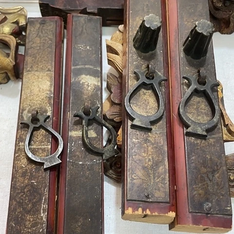 香榧木無***瀛4个孤品木雕150