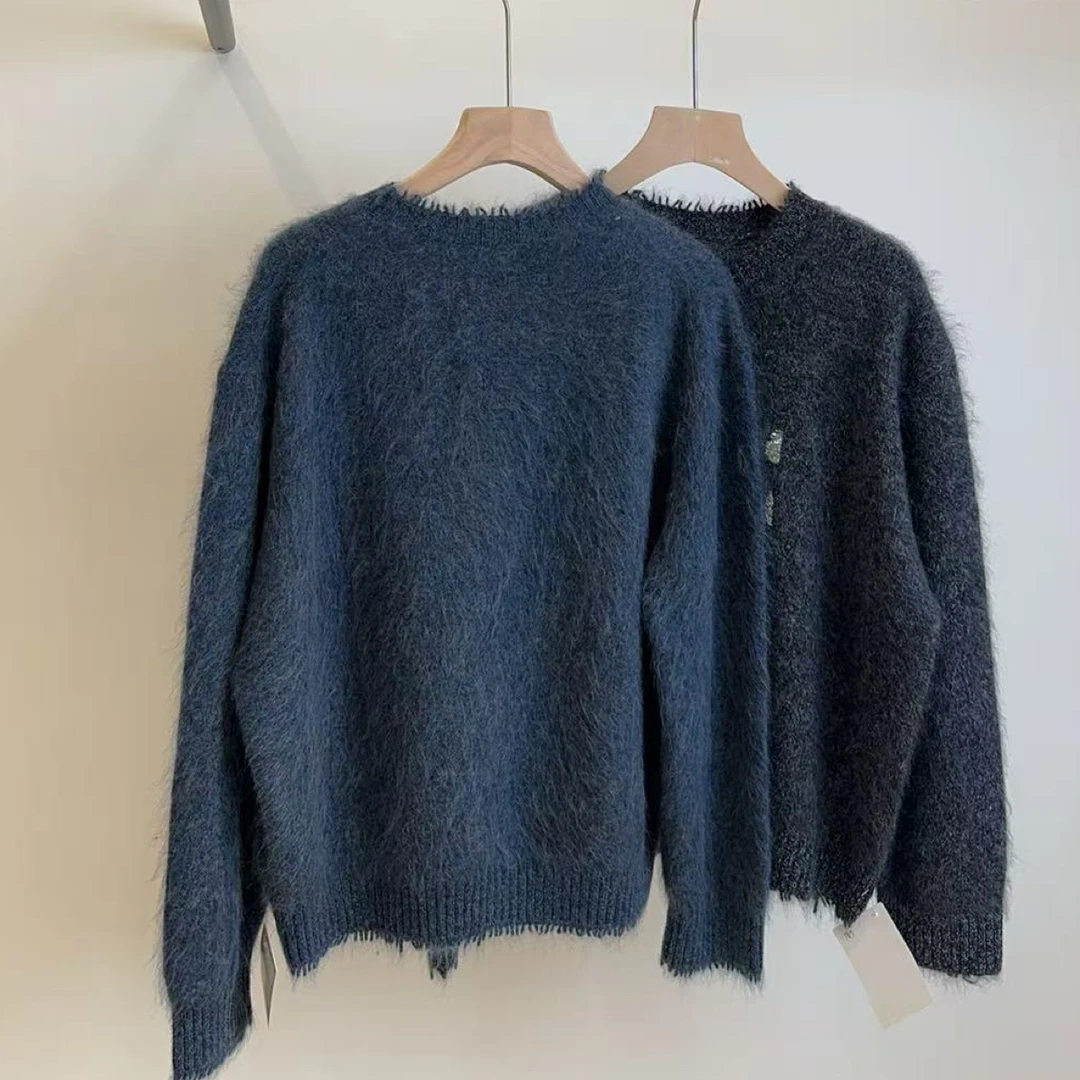 【JINJIN】2025秋冬新款小众设计款长袖毛衣（6667）NO退NO换