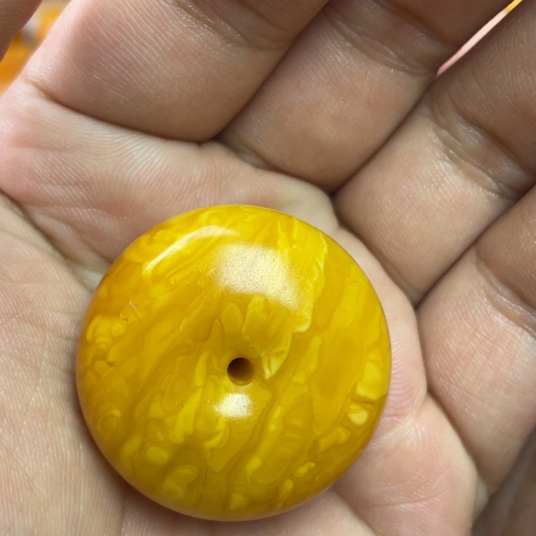 蜜蜡未镶嵌吊坠(不含链)