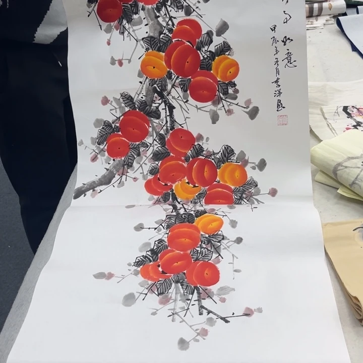 国画绘画手绘作品