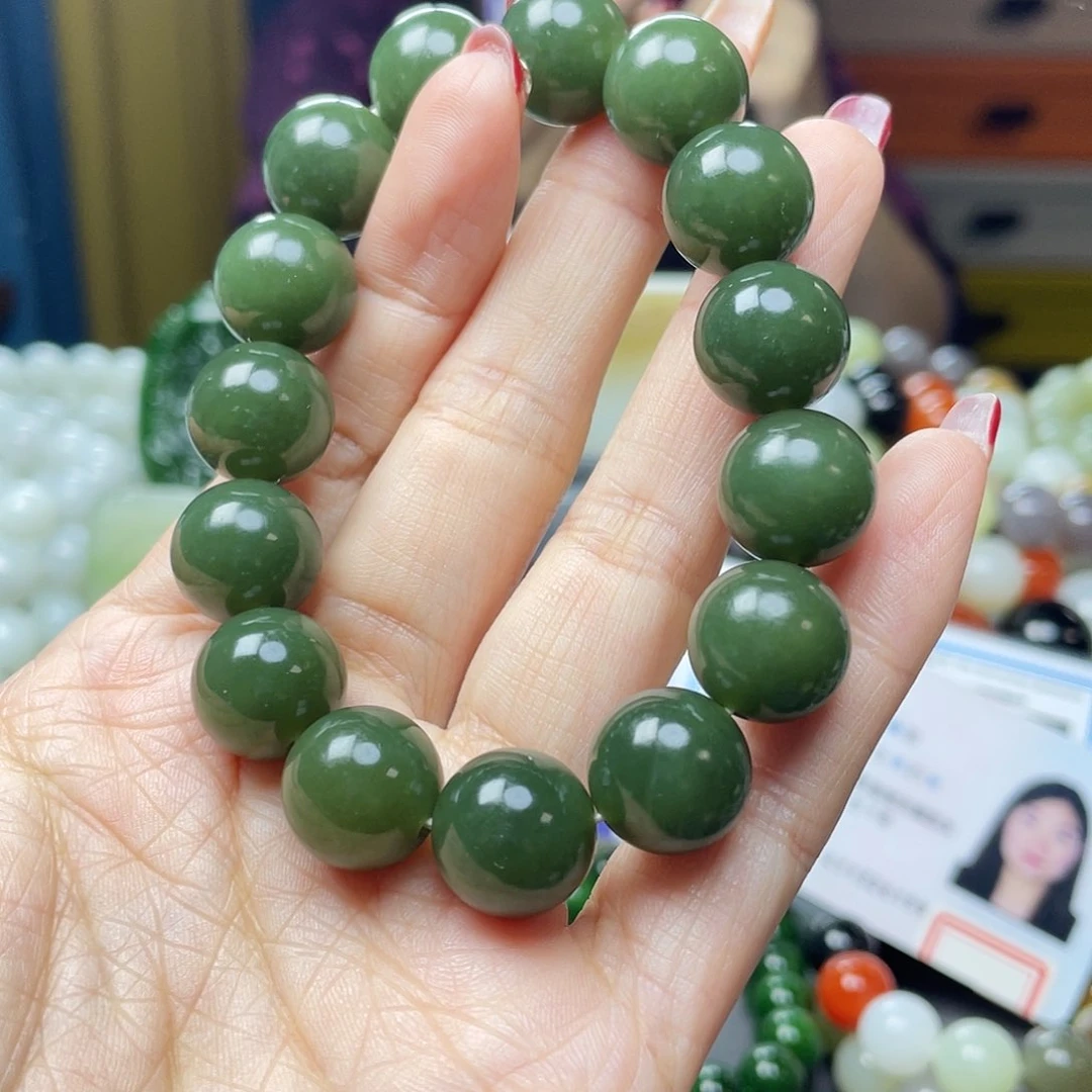 和田玉手链未镶嵌