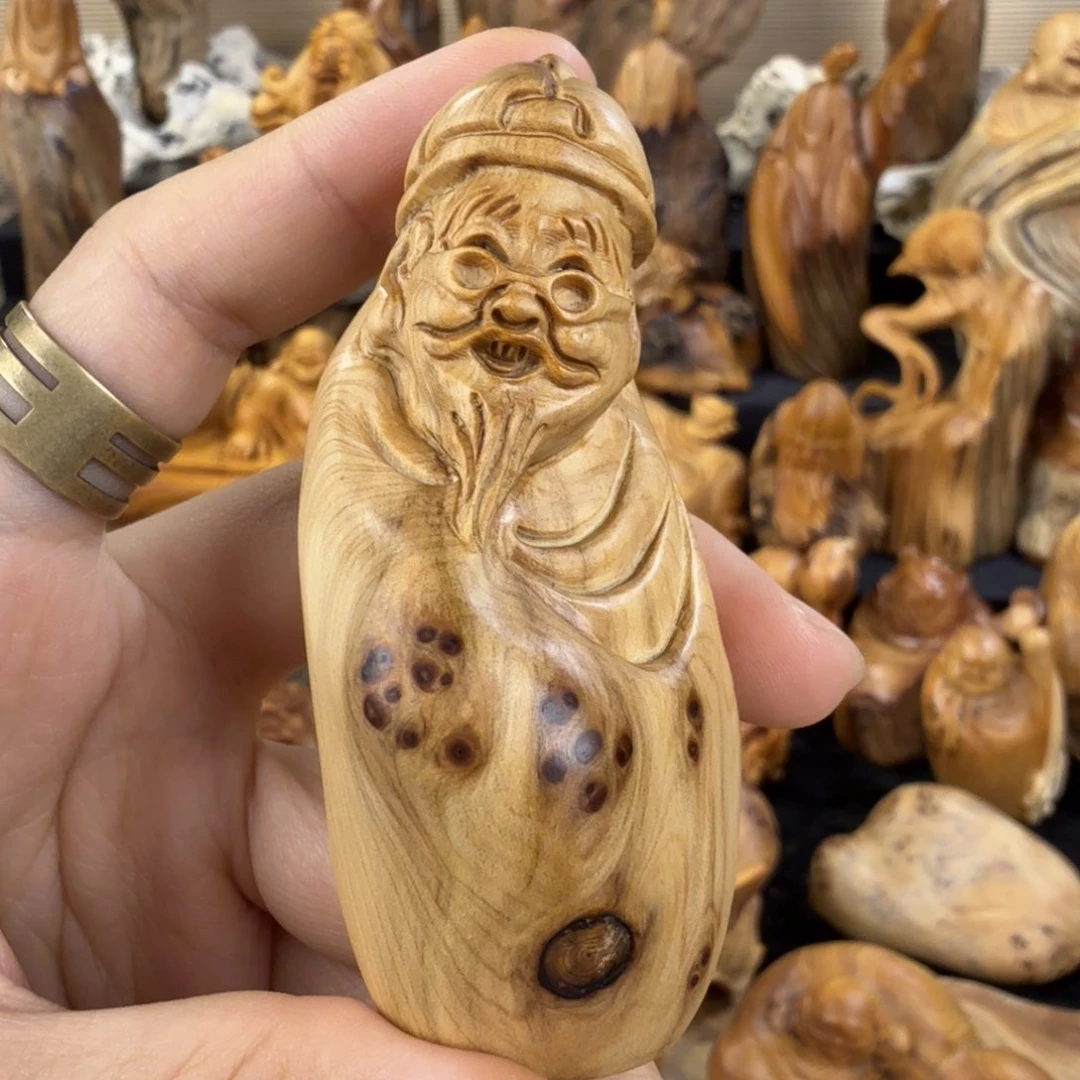 柏木（崖柏）手把件
