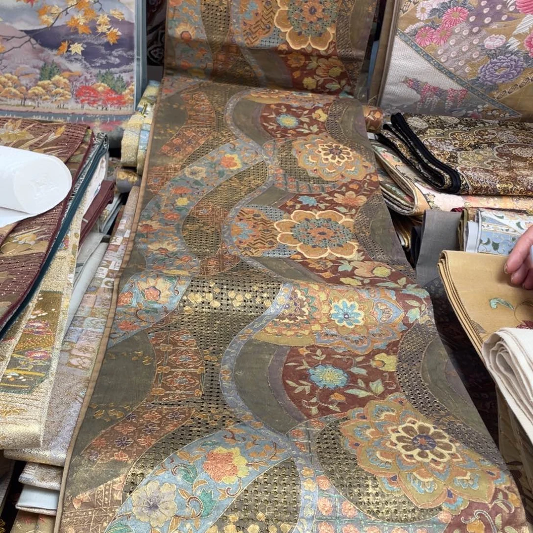 织绣唐锦桑蚕丝正绢面料