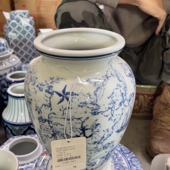 花瓶摆件花盆237，微瑕陶瓷0000000000000