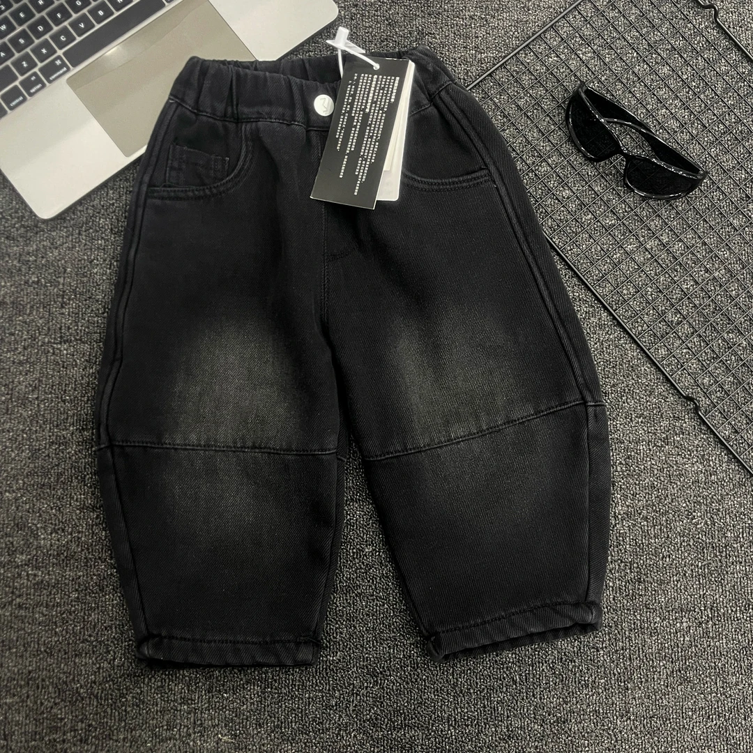 【棉逗熊品牌】男童韩版冬季休闲中大童百搭裤子-17218