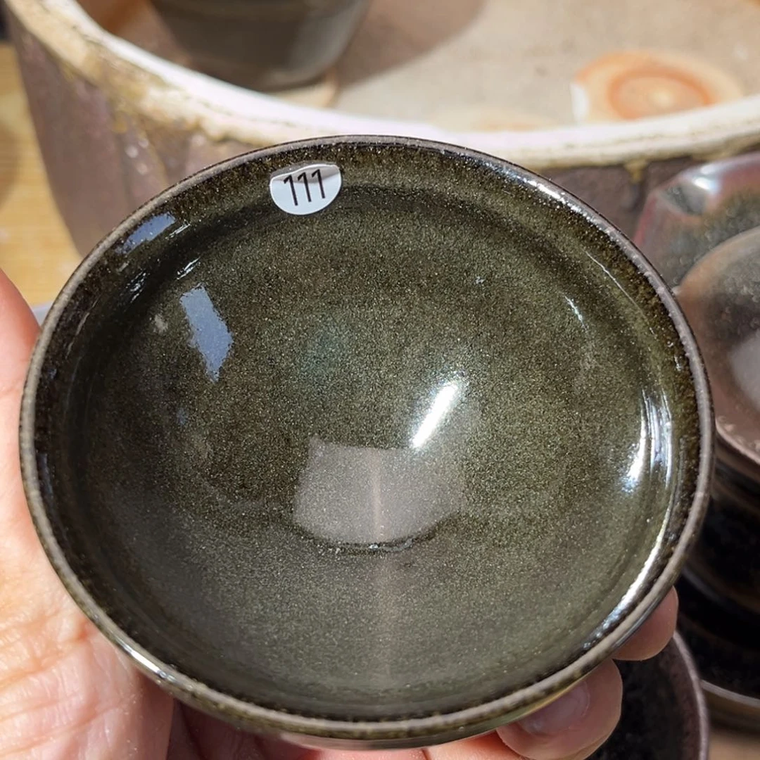 茶盏义兴龙窑坚持真柴烧微瑕