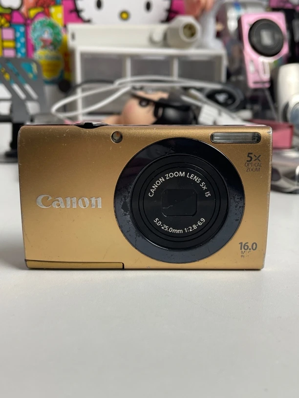 95新 Canon/佳能 A3400is1600万像素5倍变 闪光灯坏其余正常