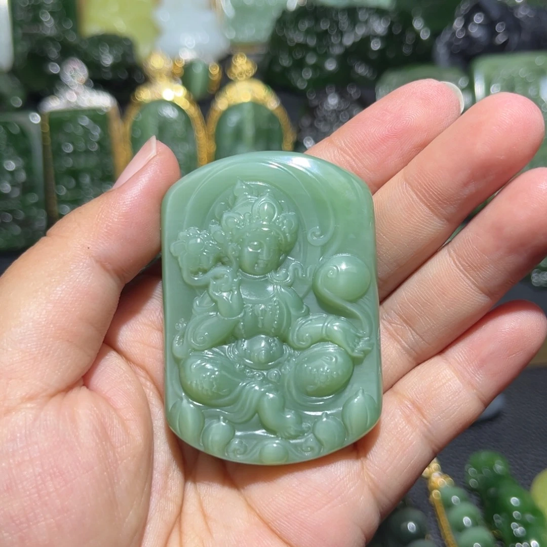 颈饰未镶嵌和田玉