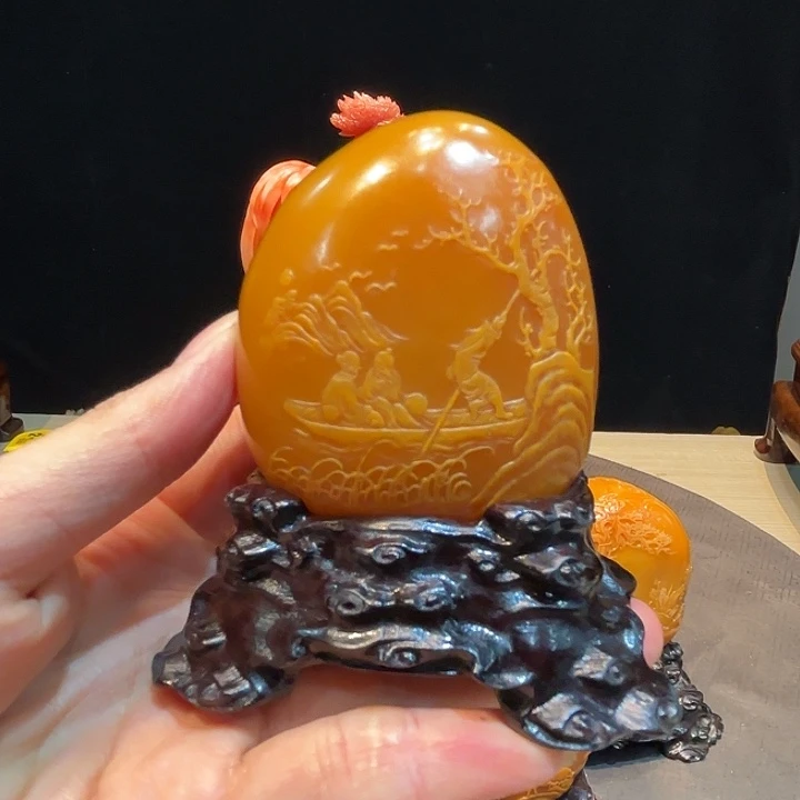 由***甲寿山石寿山石摆件