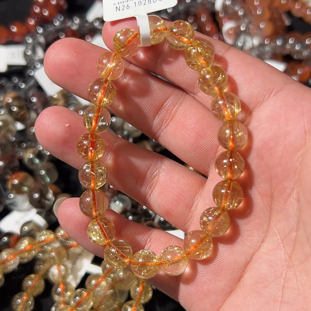 未镶嵌手链水晶金发