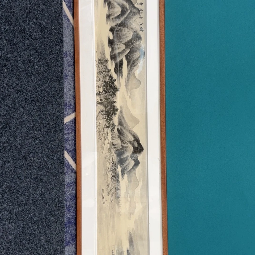 国画国画作品山水花鸟纯手绘画芯