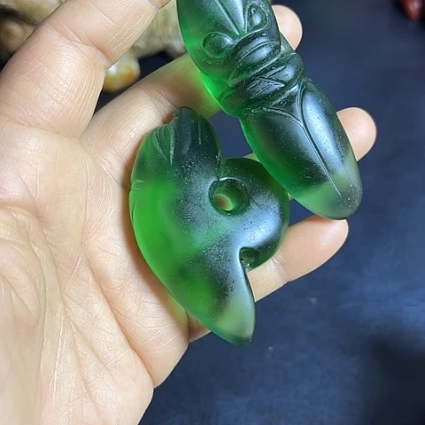 把件白玉菩提一起一个