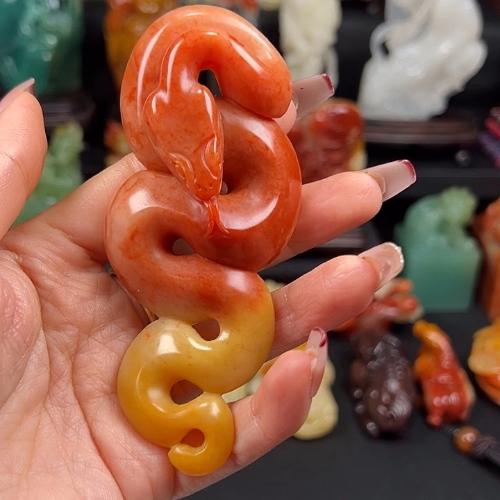 寿山石老性芙蓉石