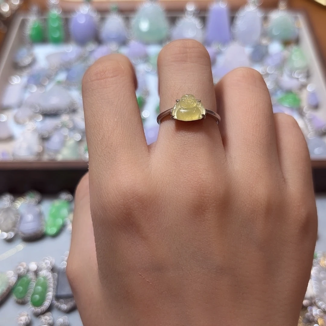 L***_翡翠银S925镶嵌戒指