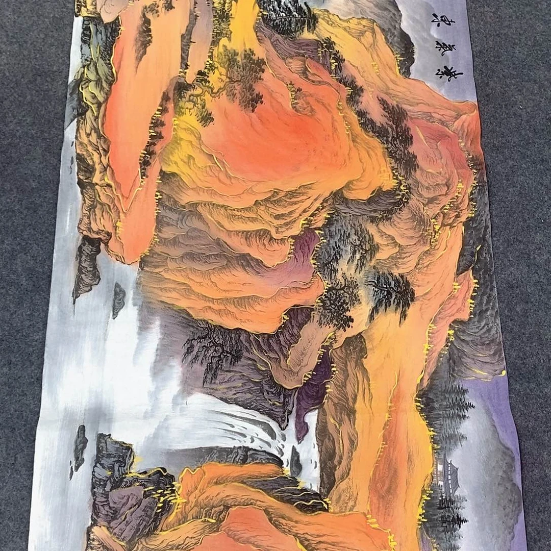 国画国画作品手绘