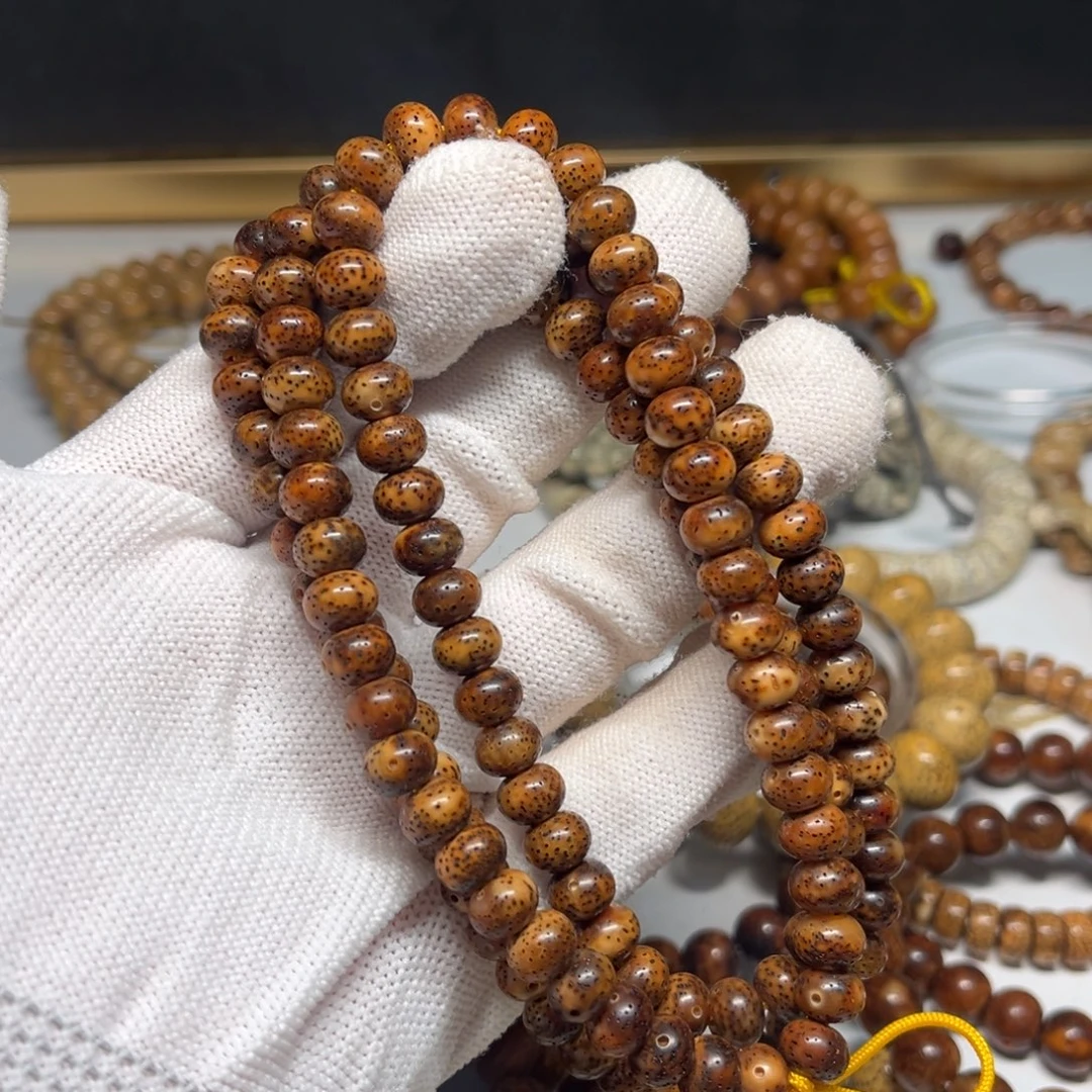 吊坠星月菩提86深虎皮小苹果