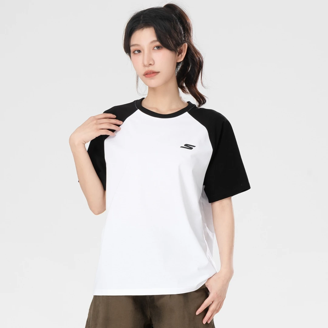 【仓播捡漏】Skechers斯凯奇男女短袖T恤2025新款休闲健身运动服