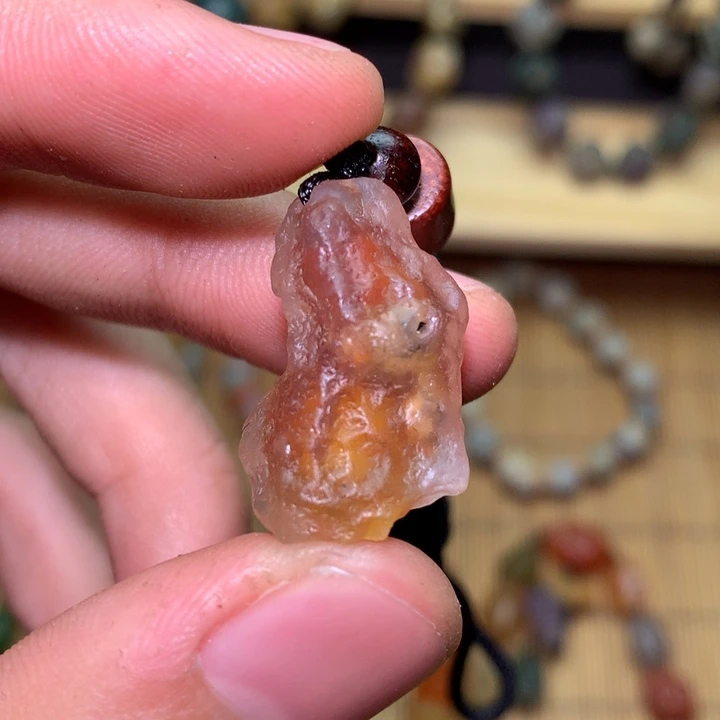 石英质玉手链未镶嵌