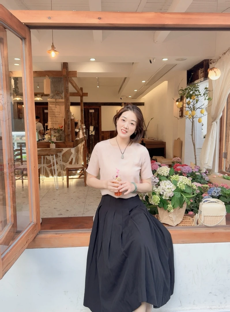 火桐火桐hooton重磅亚麻赫本裙20308376