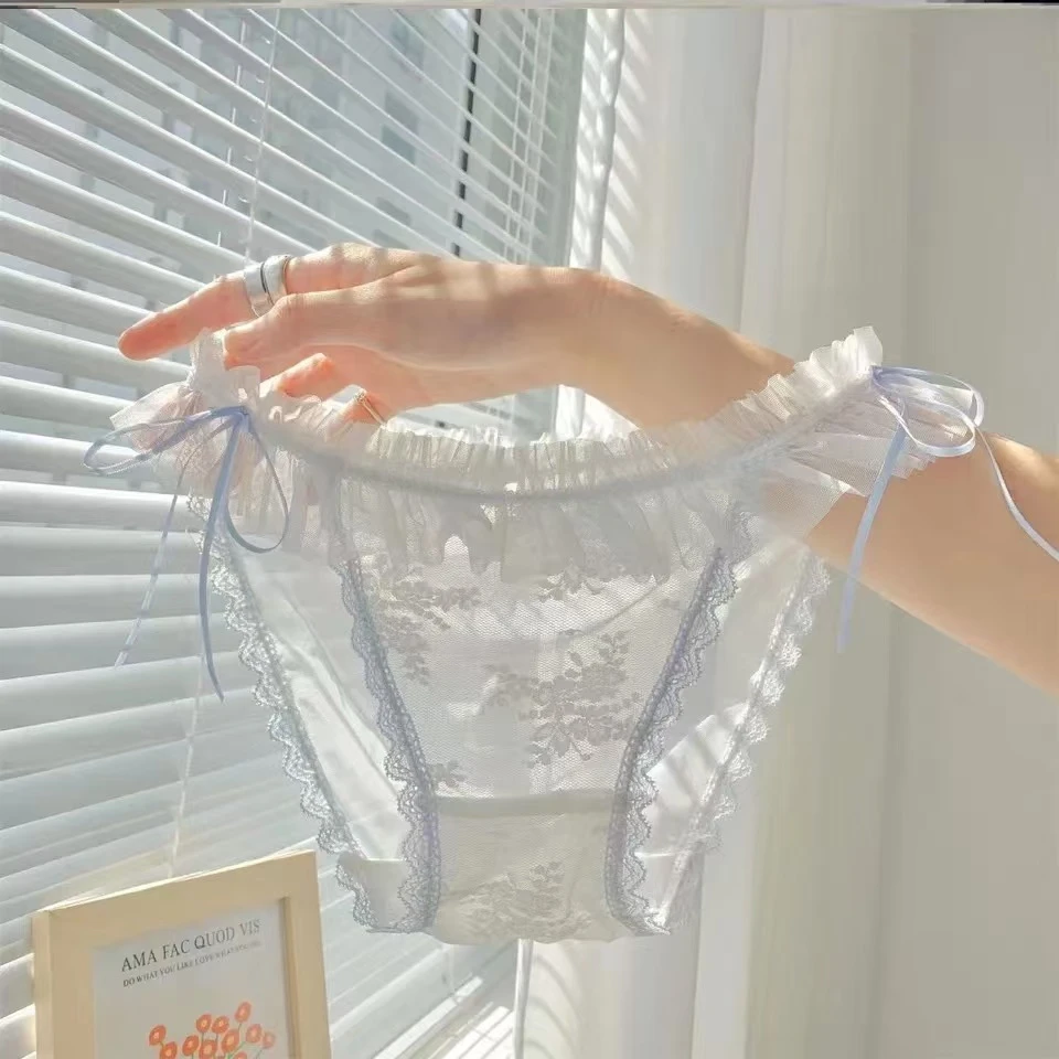 纯欲蕾丝内裤（001-200） no退no换 舒适纯棉性感女士夏季透气镂空