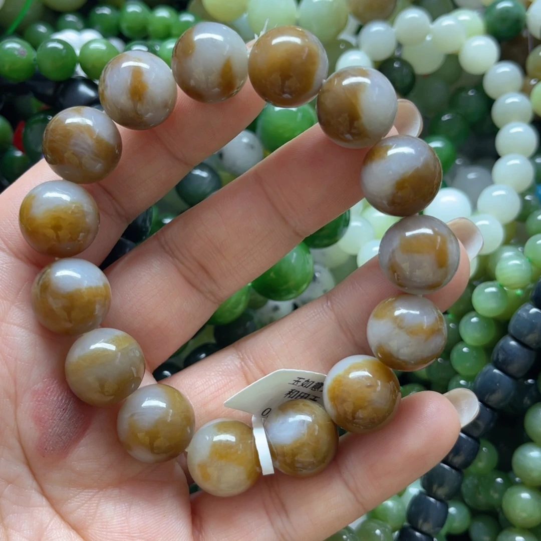 和田玉手链未镶嵌