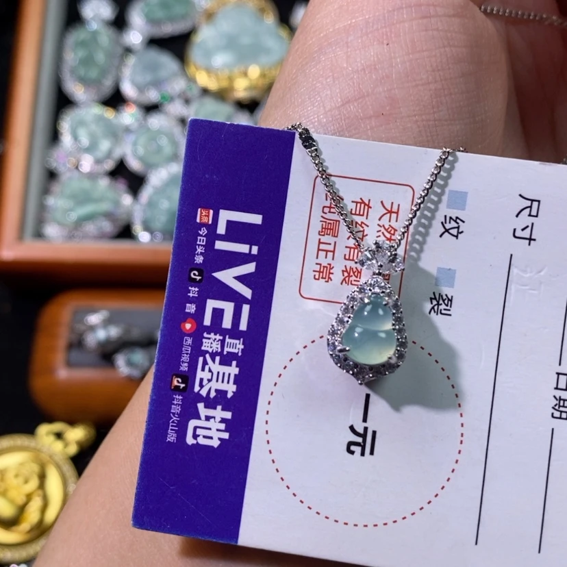【闪购商品】翡翠颈饰未镶嵌天然