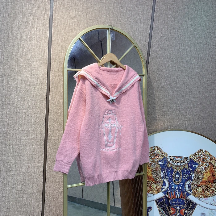 BP667孕妇粉色毛衣