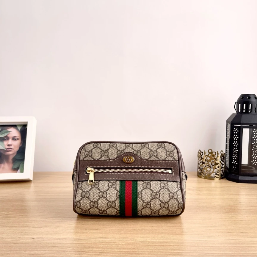 95新 GUCCI/古驰 Ophidia腰包/8036