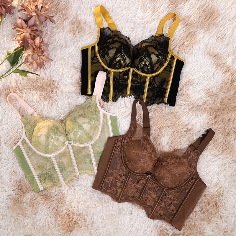 SDIBANNY/圣迪班尼 调整型收副乳上托蕾丝刺绣文胸