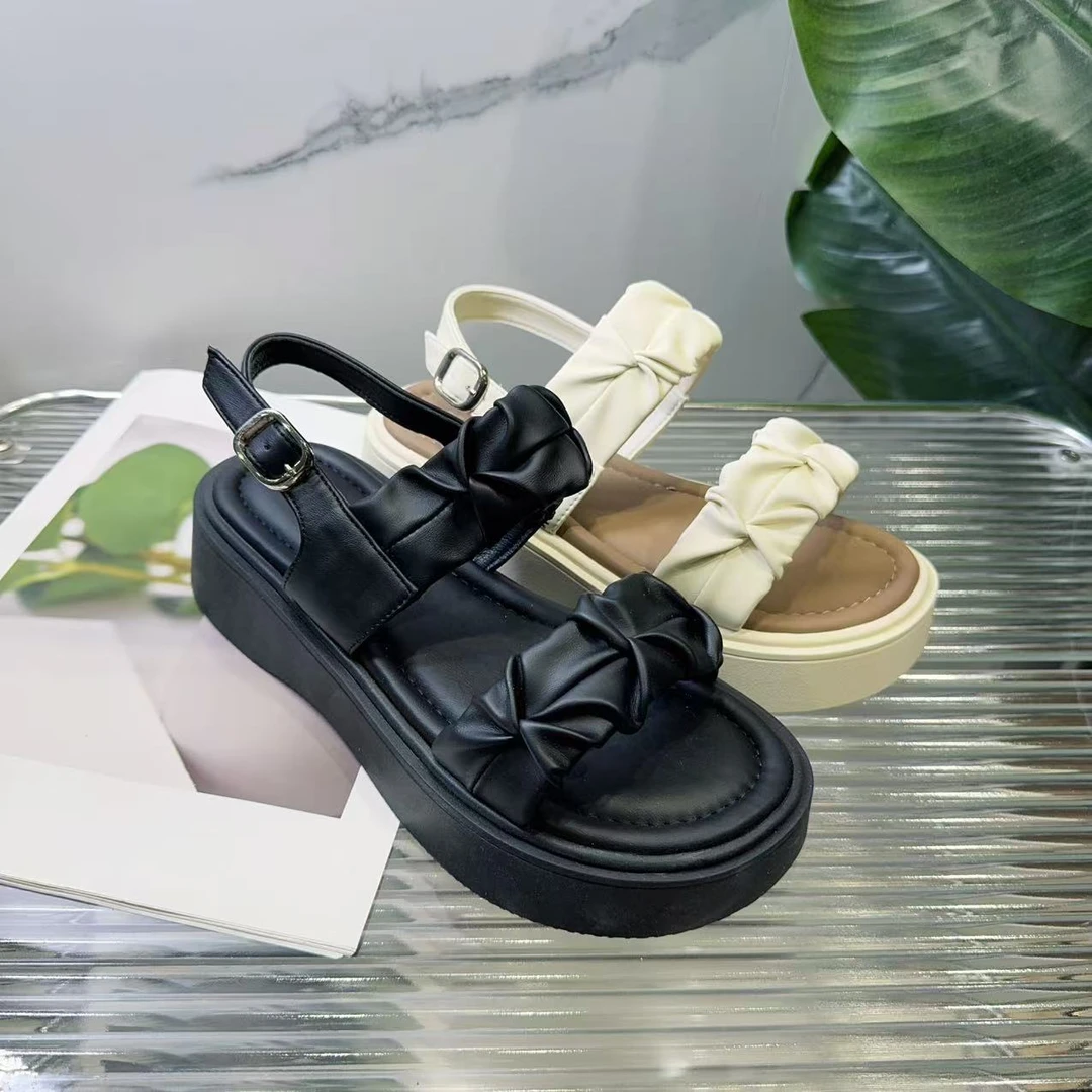 夏法式拖鞋女新款配裙子仙女风凉鞋2026-9