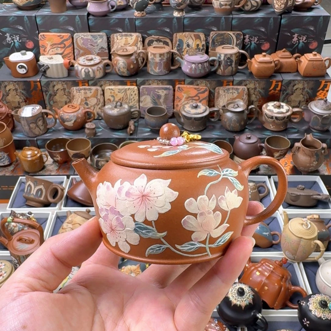 茶壶紫砂150cc原矿精工半手