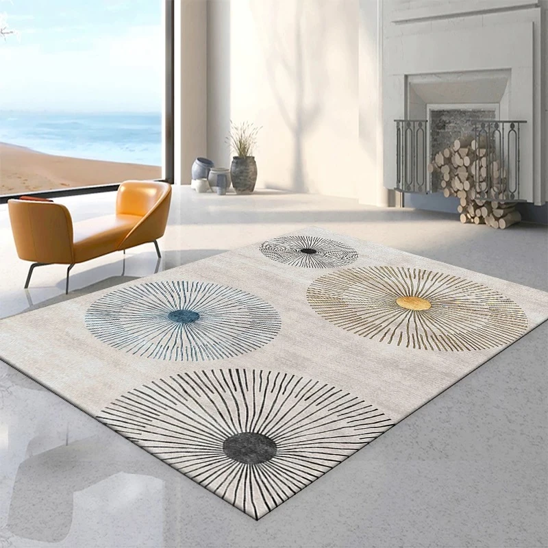 山海-351【100x140】硅藻泥家用地垫吸水防滑可裁剪