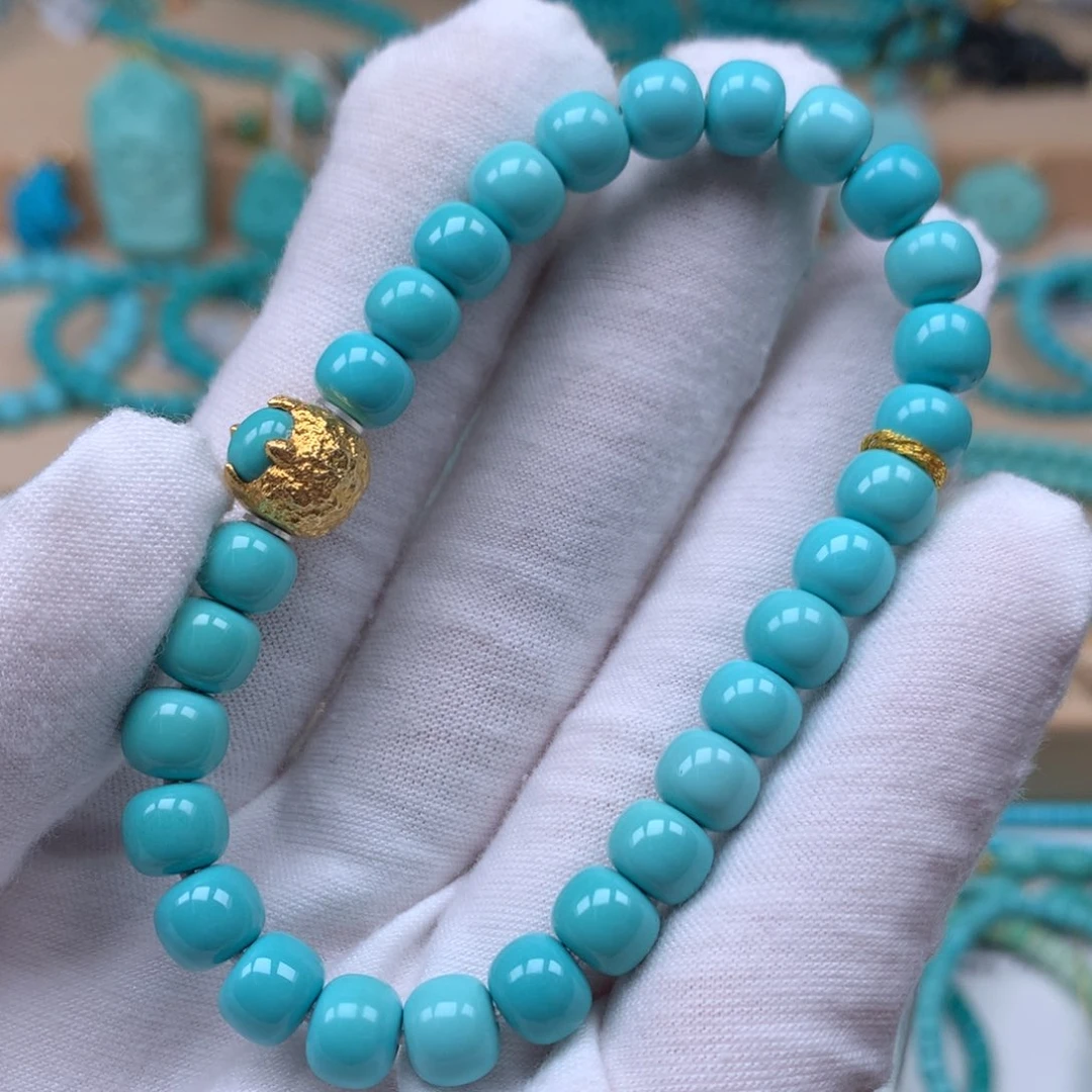 绿松石精品配饰未镶嵌