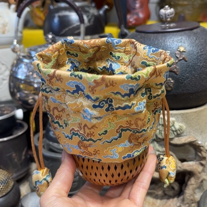 蜜安罐瓷香炉锡茶则