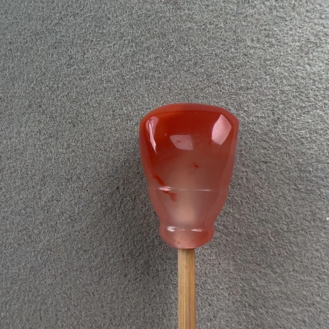 南红玛瑙未镶嵌（冰飘三通12mm+