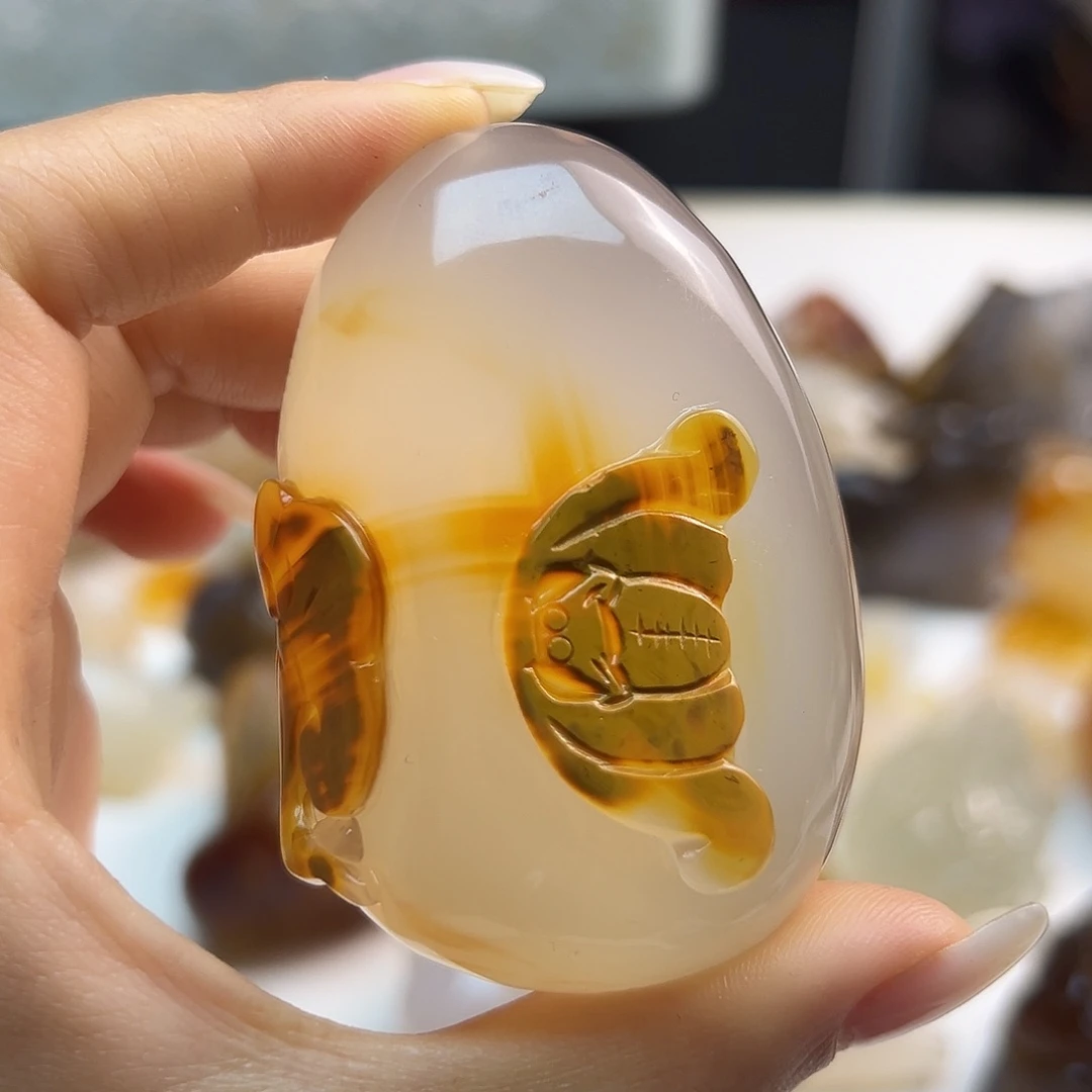玛瑙/玉髓未镶嵌颈饰