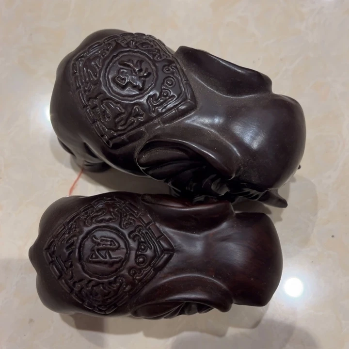 香榧木黑檀大象2个