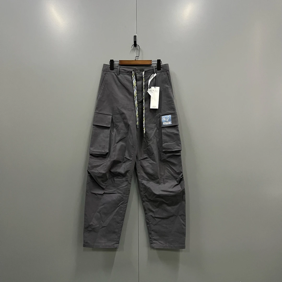 未使用 LouisVuitton/路易威登 yy 灰色印花logo抽绳长S码/005493