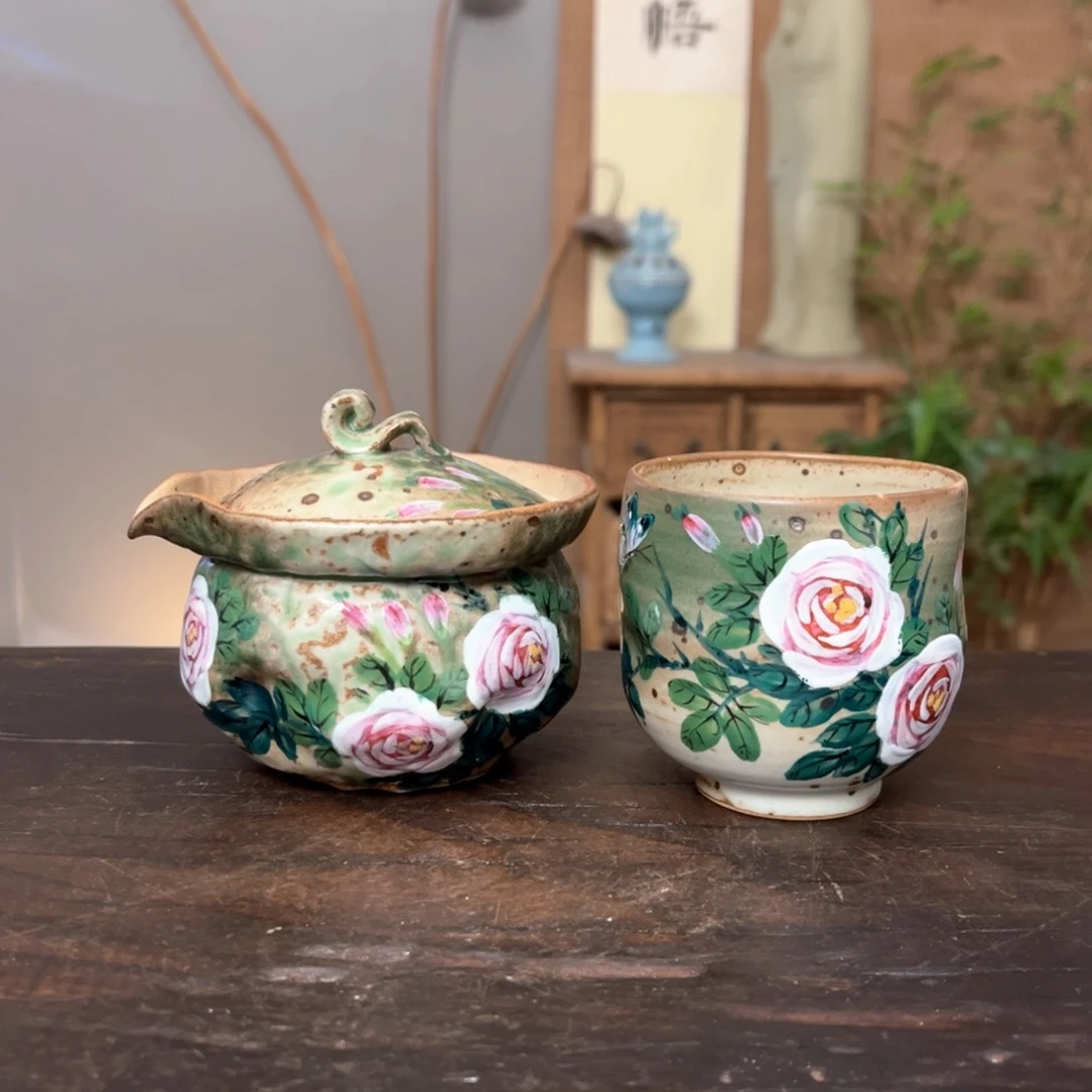 杯芷*柴烧手工制作工艺