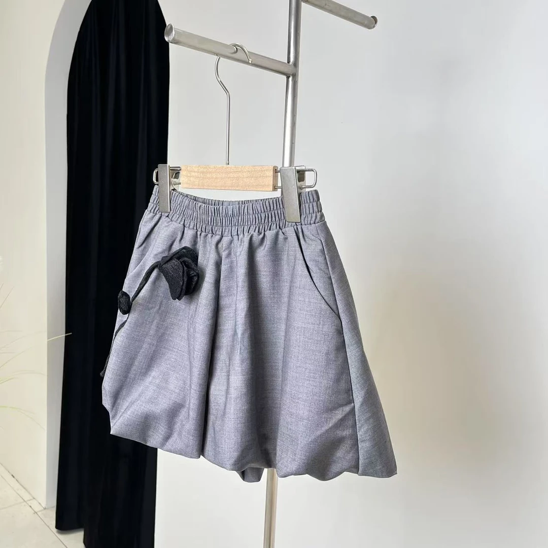 新款夏季两色休闲短裤 0977憩系