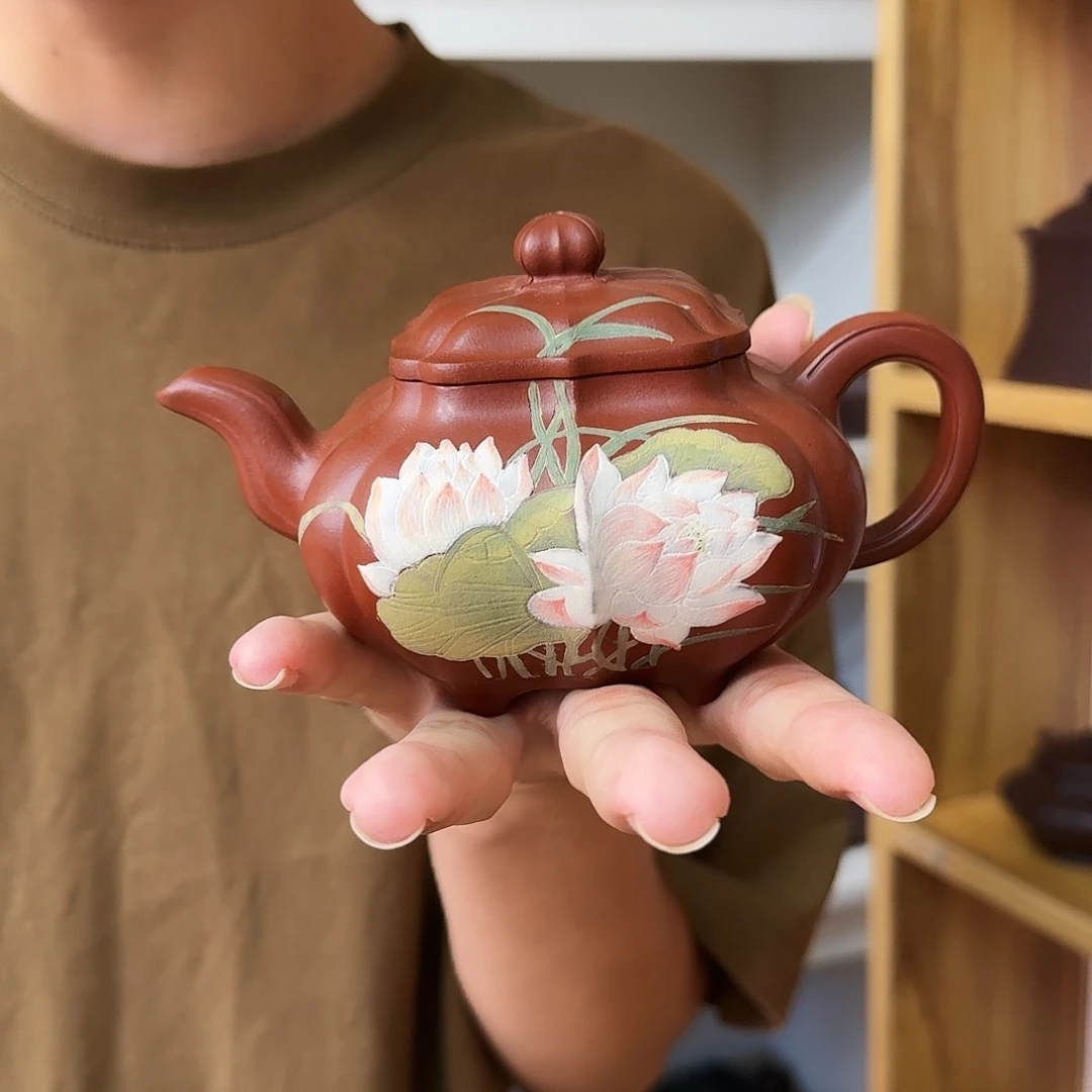 茶壶紫砂筋纹传炉330cc