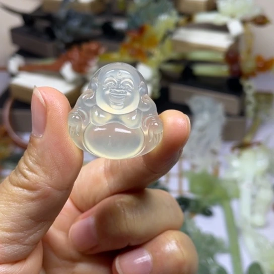 蛇纹石玉未镶嵌发饰