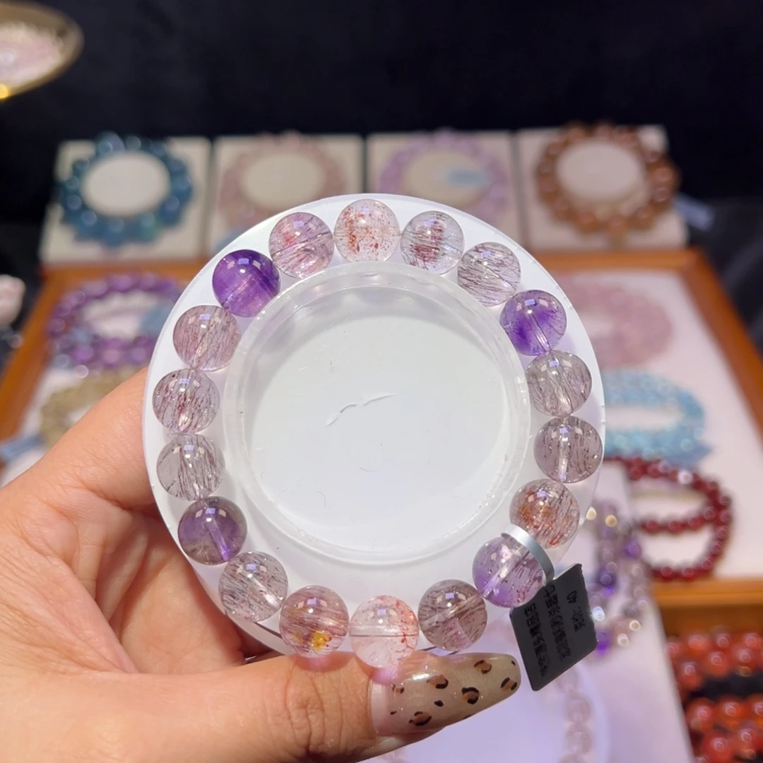 水晶手串未镶嵌a****n超七10.9m m