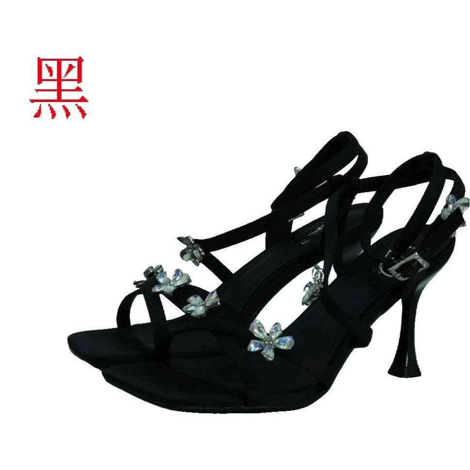 IEF/爱依服2024新款夏季女方头细跟凉鞋5514-361-8-