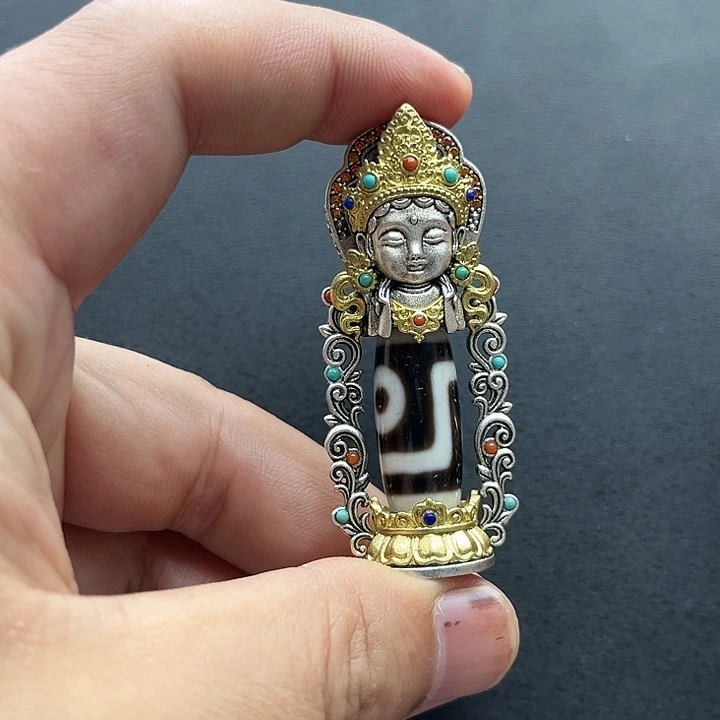 玛瑙/玉髓未镶嵌颈饰覆膜）吊坠