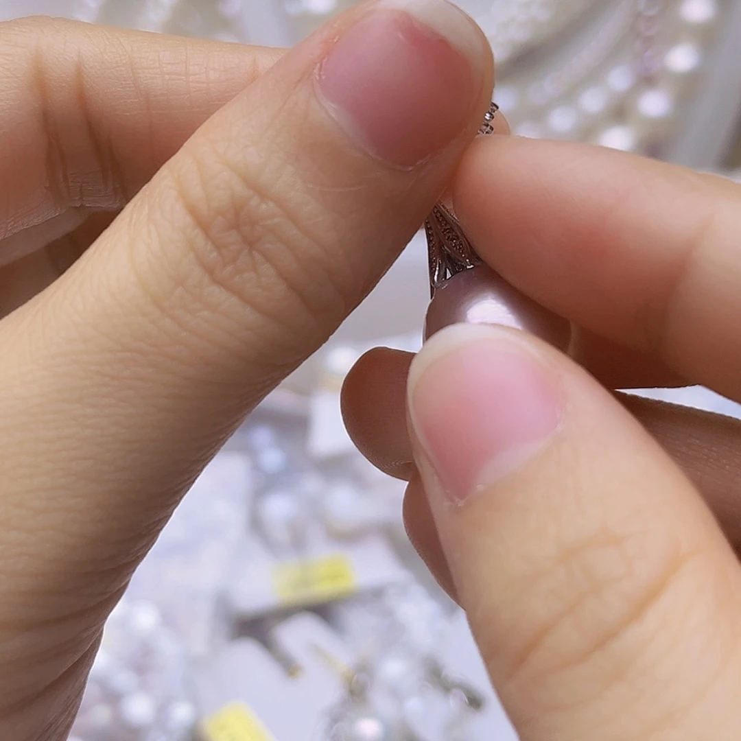 未镶嵌吊坠耳钉淡水珍珠