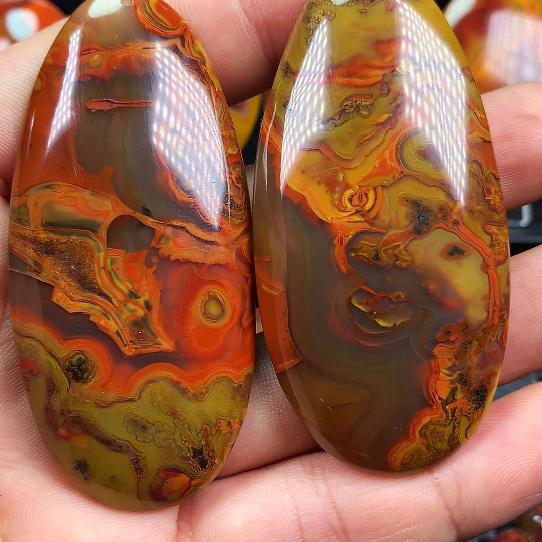 玛瑙/玉髓颈饰未镶嵌一****！