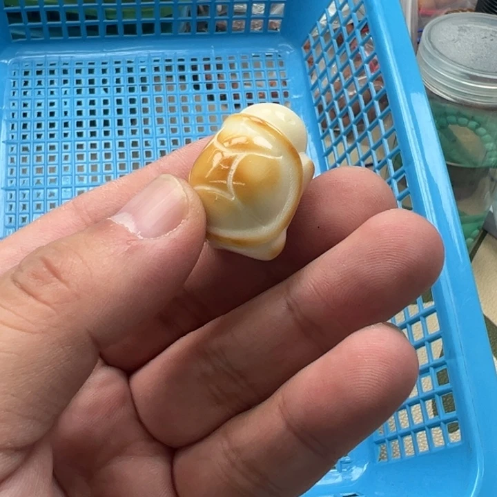 吊坠白玉菩提白色5488