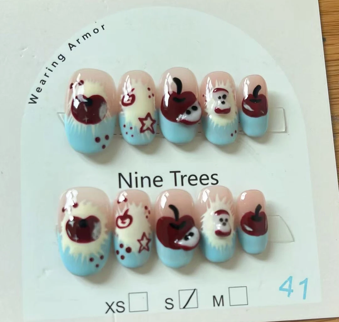 纯手工的捏捏穿戴甲 no退 no 换